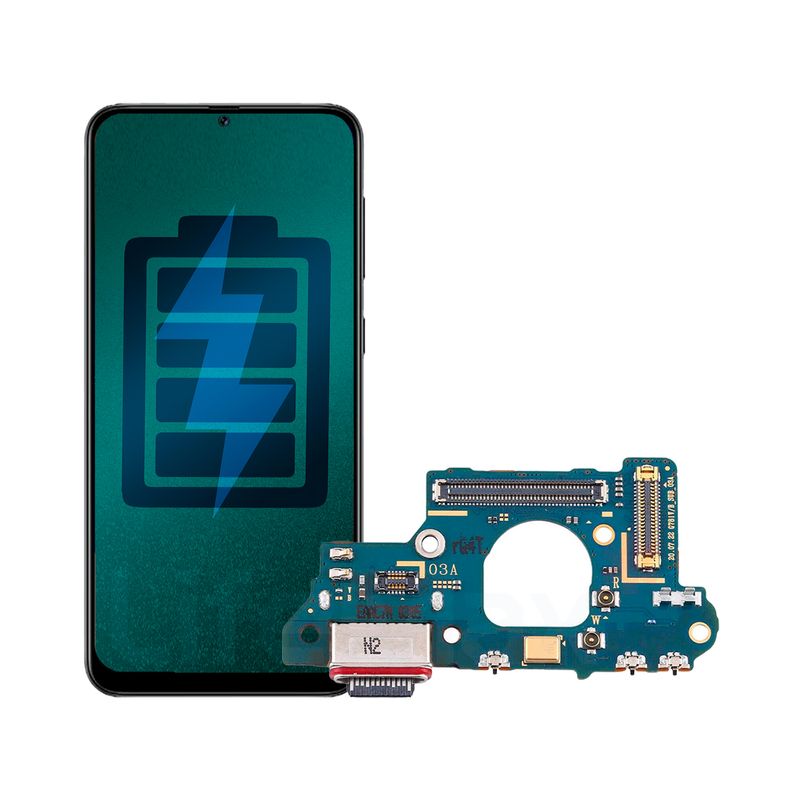GENERICO - Flex de Carga Compatible con Samsung S20 FE Conector Tipo C