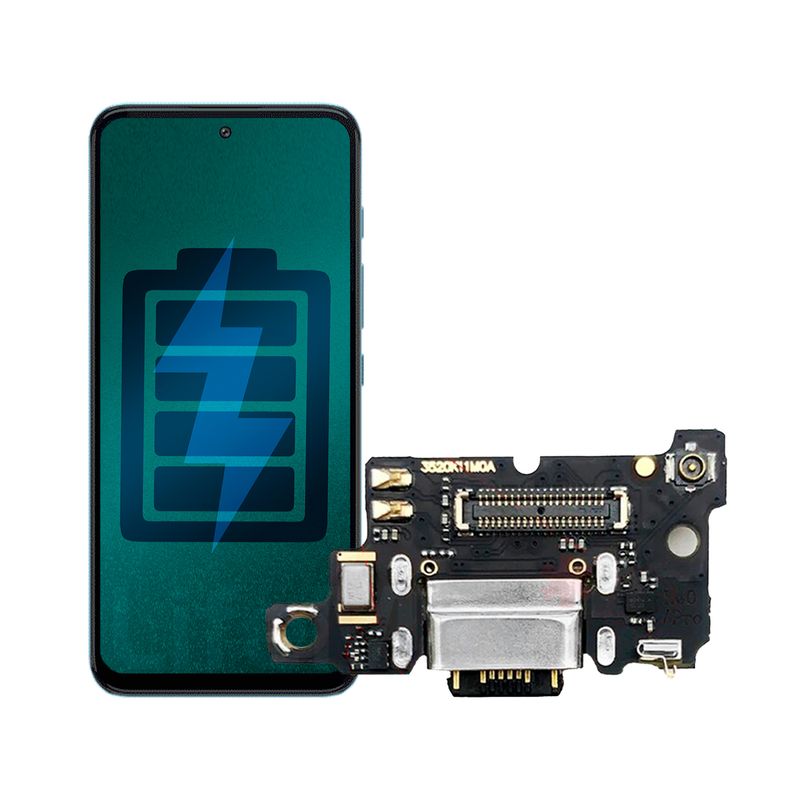 GENERICO - Flex de Carga Compatible con Xiaomi Poco F3 Conector Tipo C