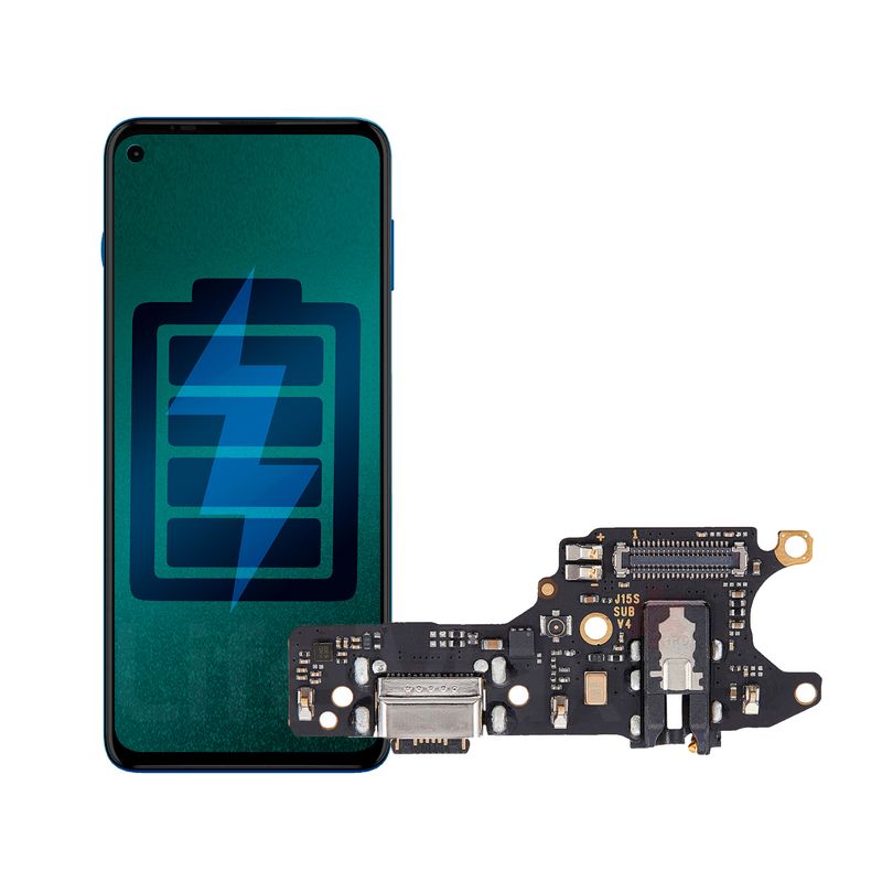 GENERICO - Flex de Carga para Xiaomi Redmi Note 9 Conector Tipo C