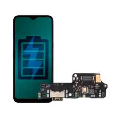 GENERICO - Flex de Carga para Xiaomi Redmi 10C Conector Tipo C