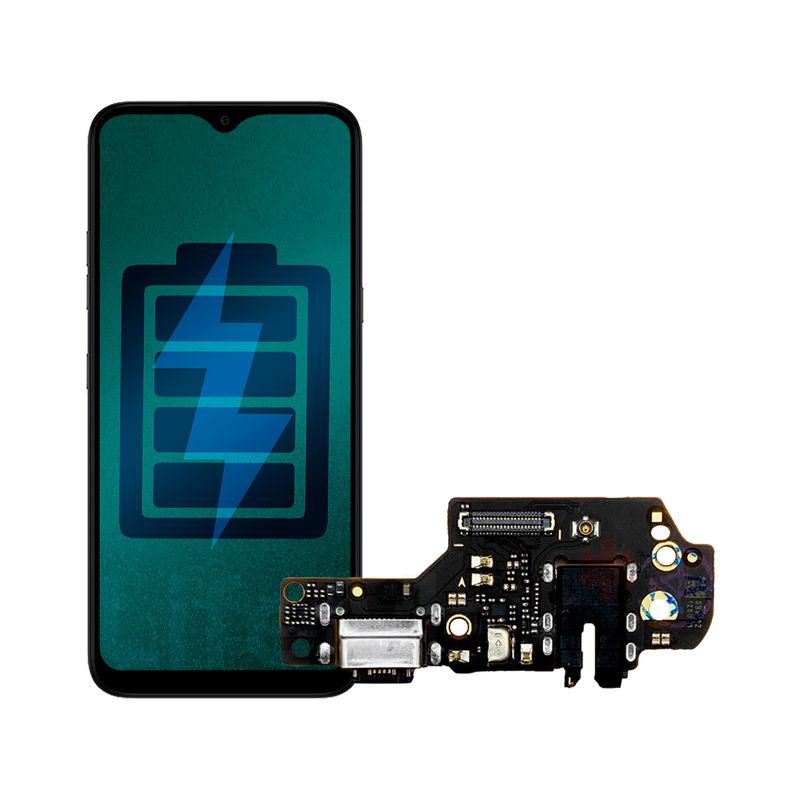 GENERICO - Flex de Carga para Xiaomi Redmi Note 8 Conector Tipo C.