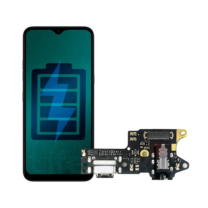 GENERICO - Flex de Carga Compatible con Xiaomi Redmi 9 Conector Tipo C