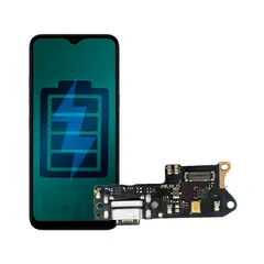 GENERICO - Flex de Carga Compatible con Xiaomi Poco M3 Conector Tipo C