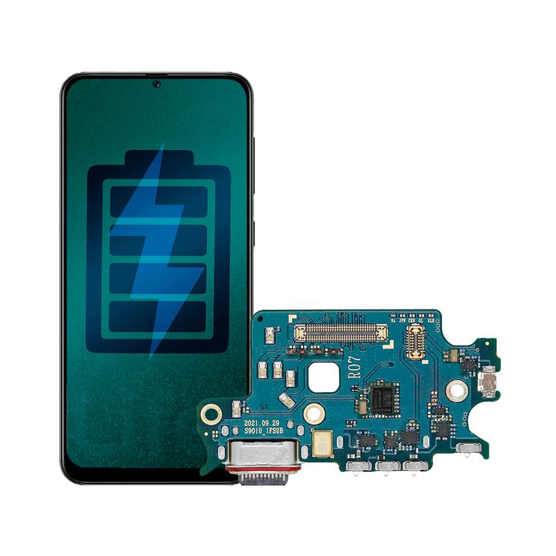 GENERICO - Flex de Carga Compatible con Samsung S22 Conector Tipo C