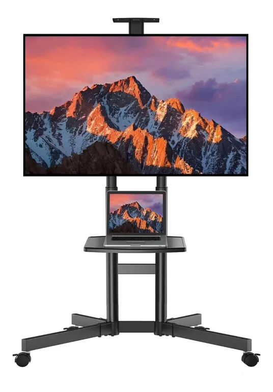 YEP S Soporte Tv Pedestal Con Ruedas 32-65 Pulgadas