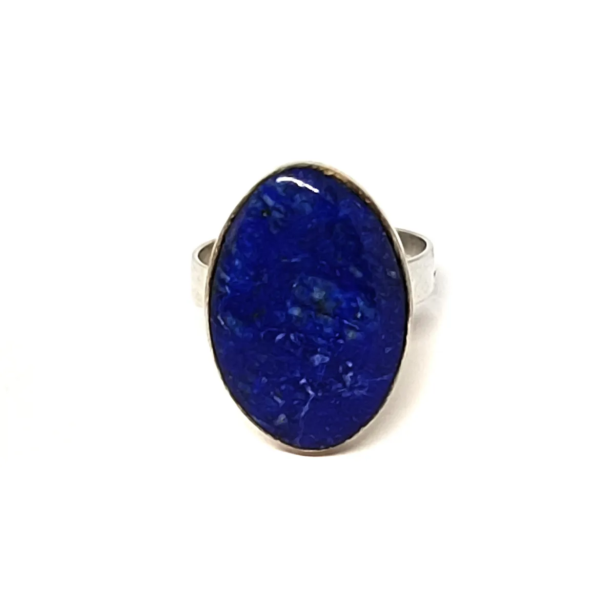 COGGIOLA - Anillo Lapislázuli Ovalado Plata Fina 950