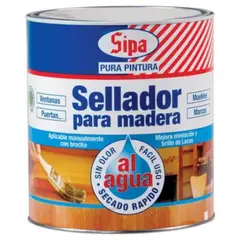 SIPA - Sellador Para Madera Al Agua 800cc