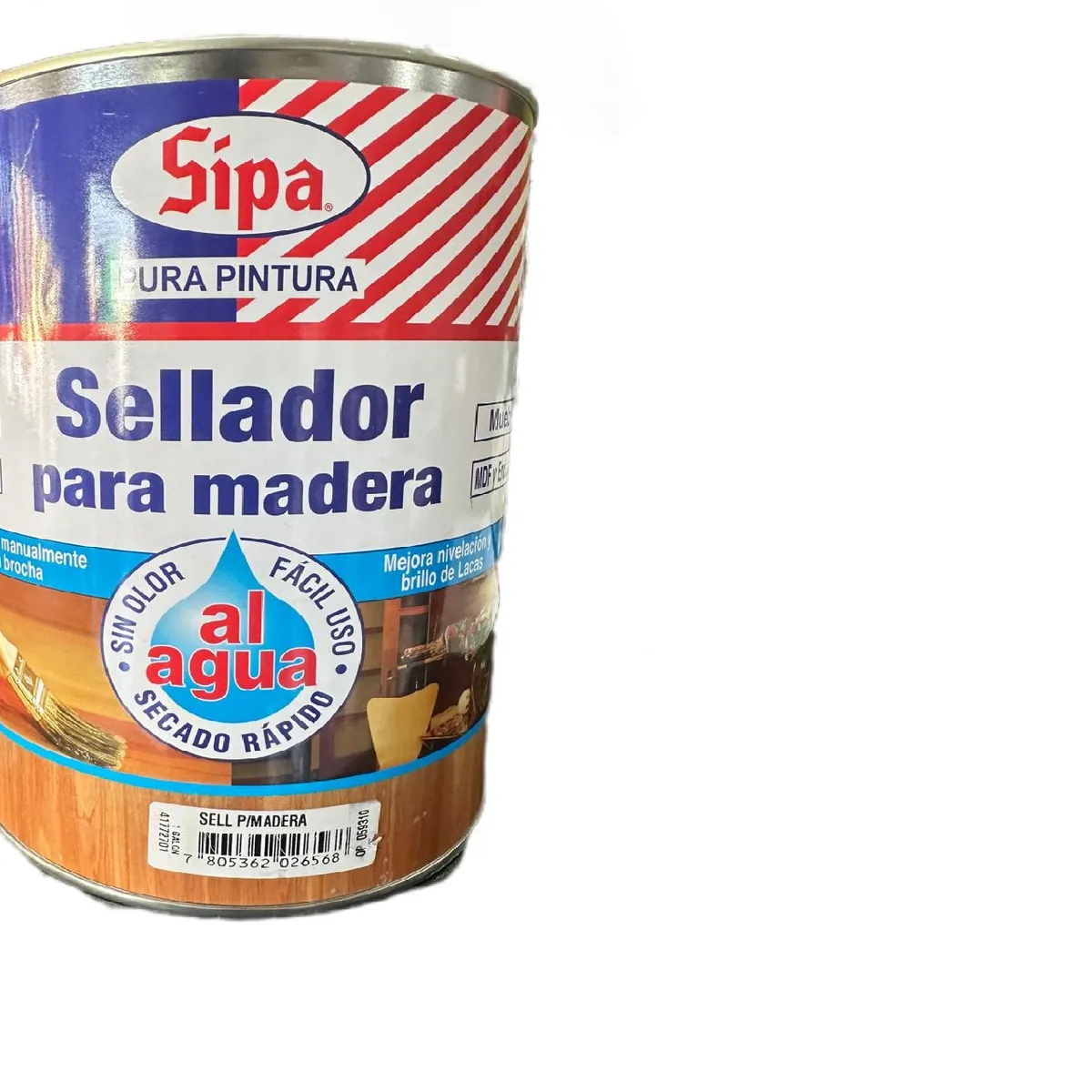 SIPA - Sellador Para Madera Al Agua Sipa 1 Galon