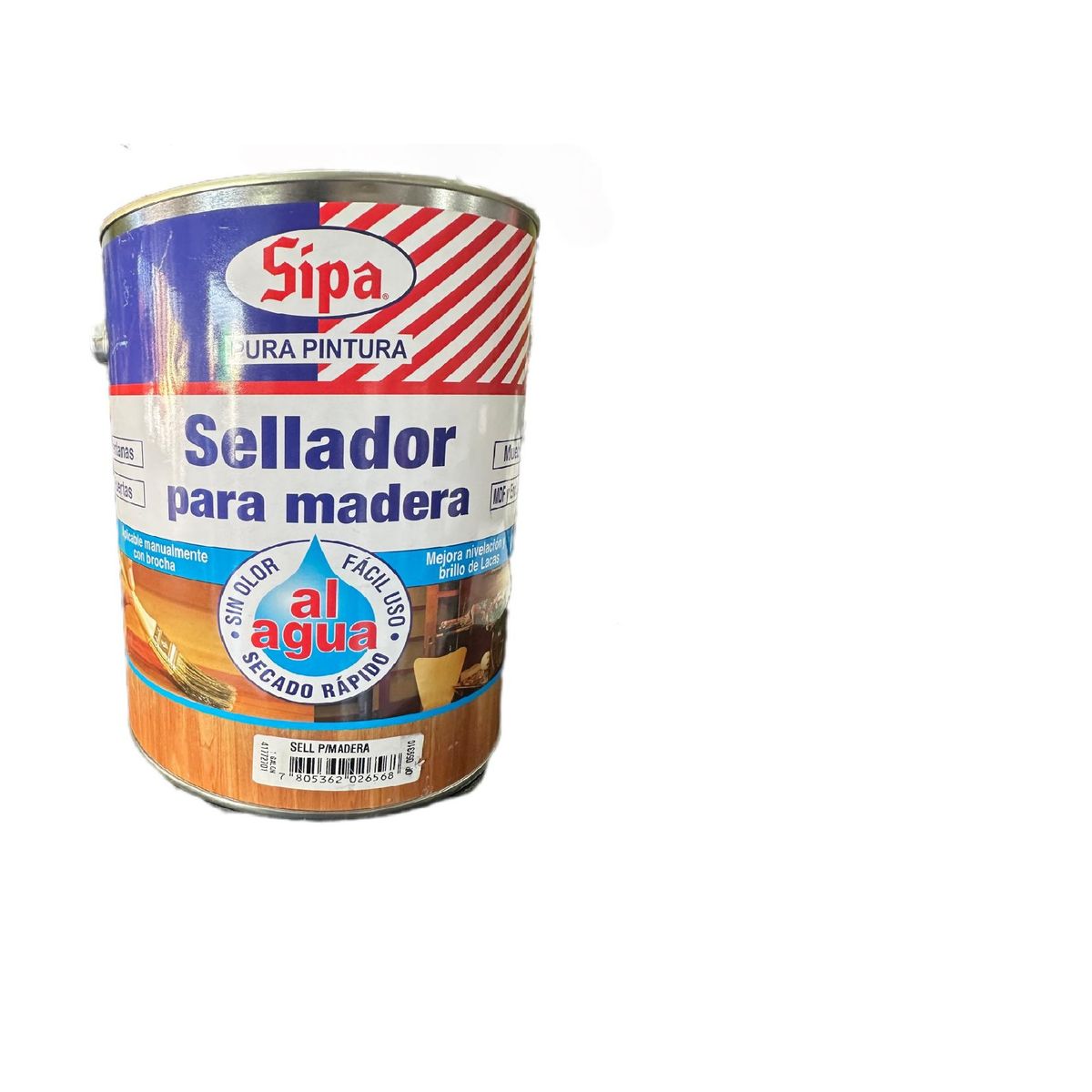 SIPA - Sellador Para Madera Al Agua Sipa 1 Galon