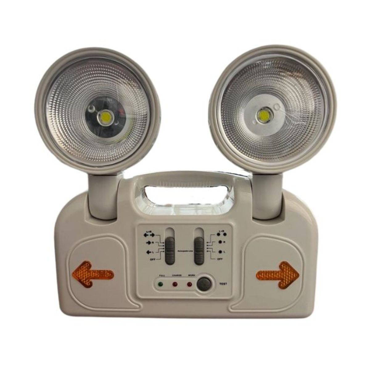 GENERICO - Lámpara de Emergencia LED 2 Focos 10W