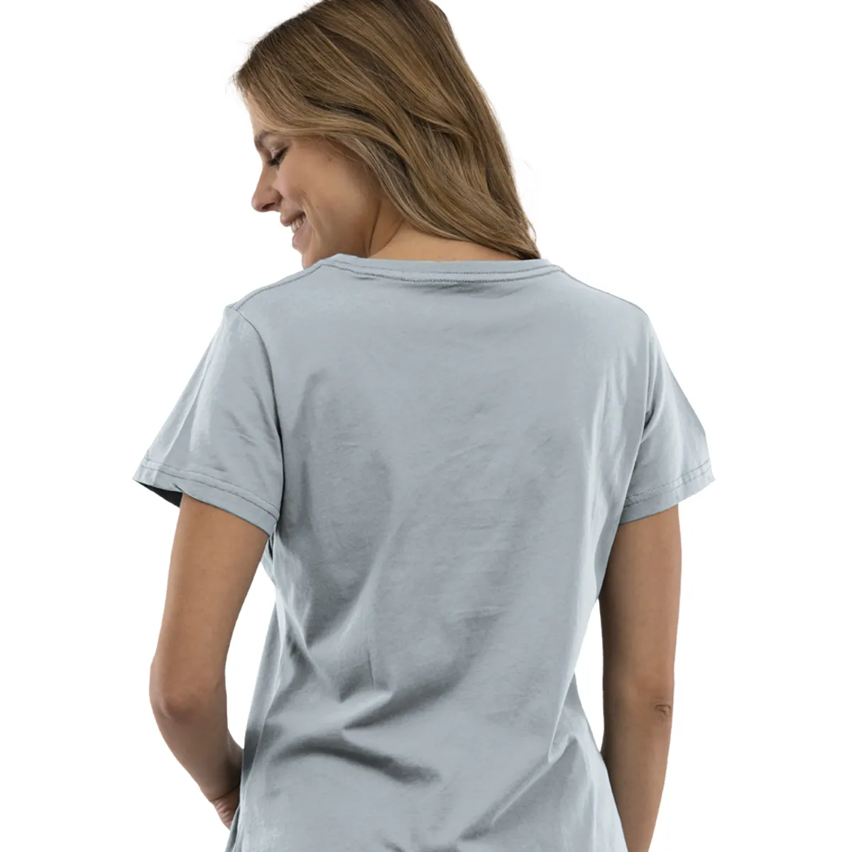 FALCONE - Polera Orgánica Classic Logo Mujer Falcone