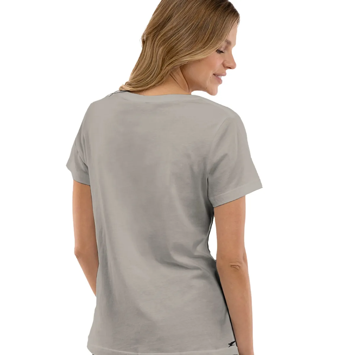 FALCONE - Polera Orgánica Classic Logo Mujer Falcone