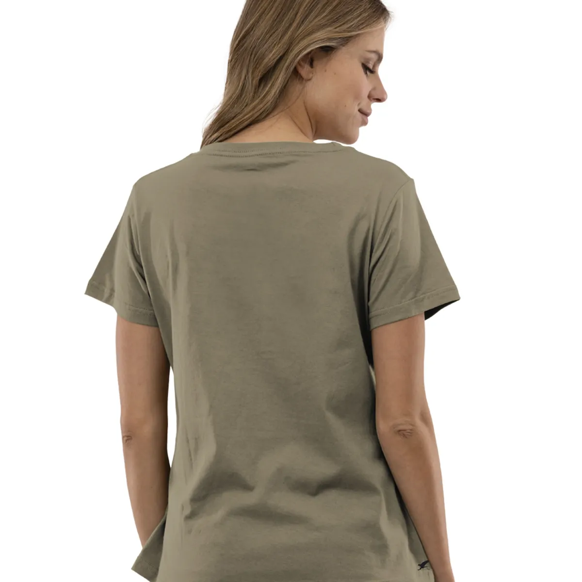FALCONE - Polera Orgánica Classic Logo Mujer Falcone