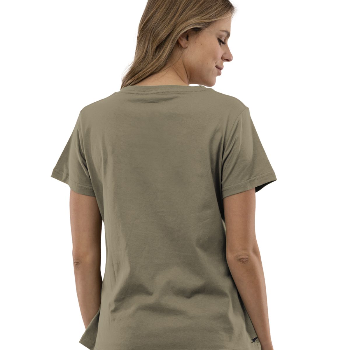 FALCONE - Polera Orgánica Classic Logo Mujer Falcone