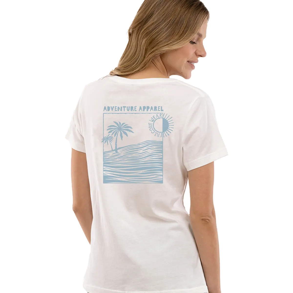 FALCONE - Polera Orgánica Sunset Mujer Falcone