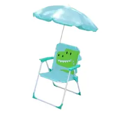 GENERICO - Silla Asiento Para Niños Paraguas Plegable Cocodrilo Azul