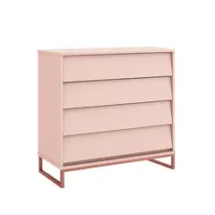 KIDSCOOL - COMODA NOAH DESING INDUSTRIAL ROSA BASE COBRE - 20029