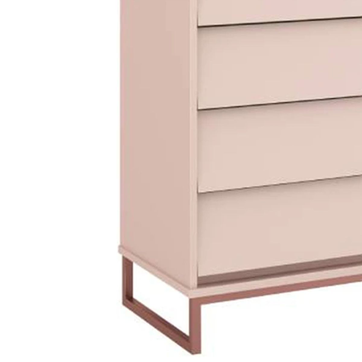 KIDSCOOL - COMODA NOAH DESING INDUSTRIAL ROSA BASE COBRE - 20029