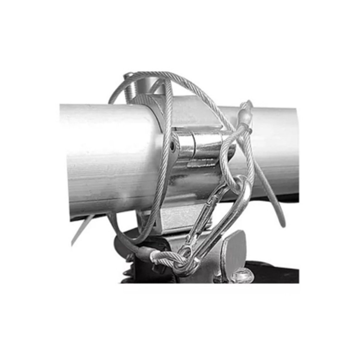 GENERICO - Cable Acero Recubierto 52kg Multifunción 1 Metro X 4mm