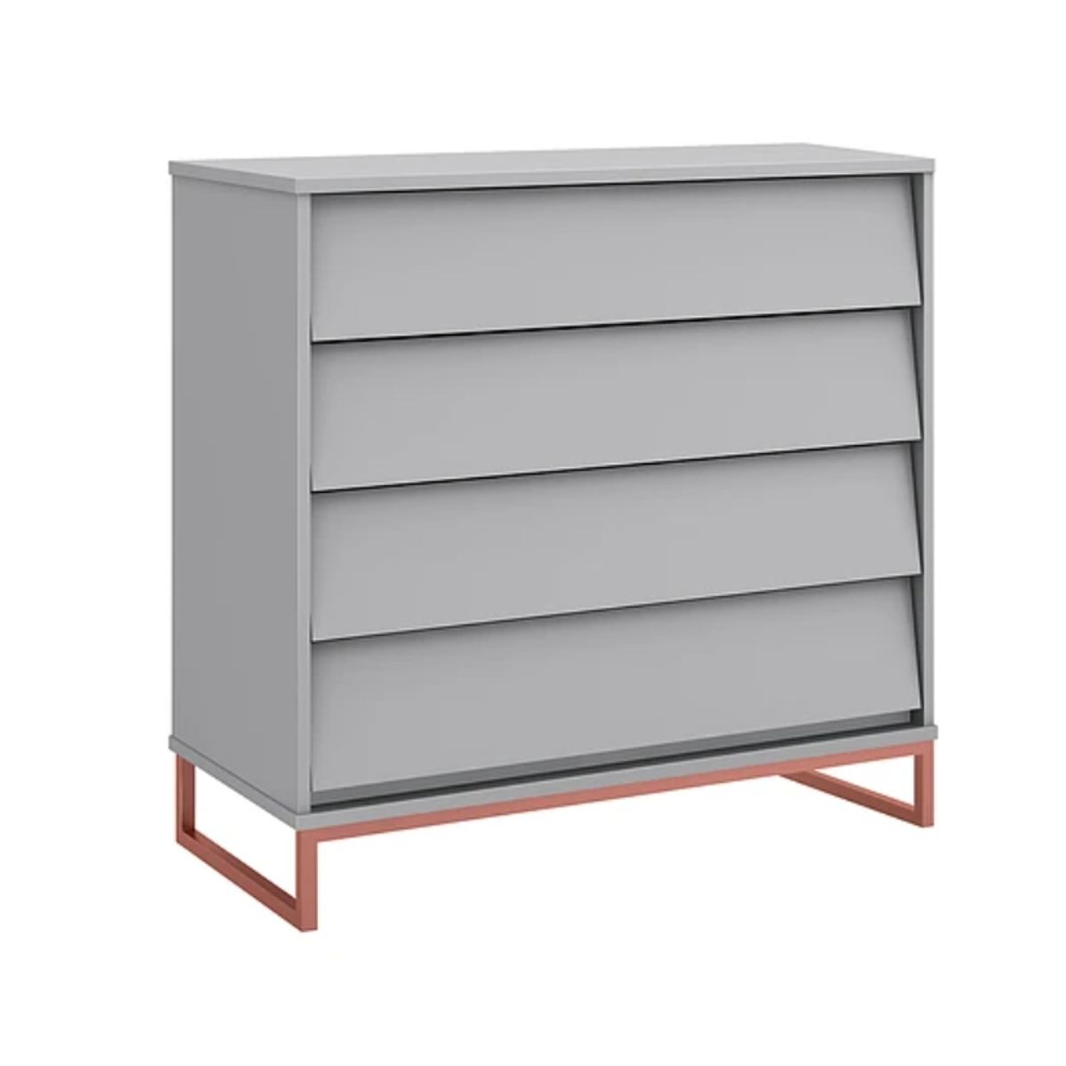 KIDSCOOL - COMODA NOAH DESING INDUSTRIAL GRIS BASE COBRE - 15029