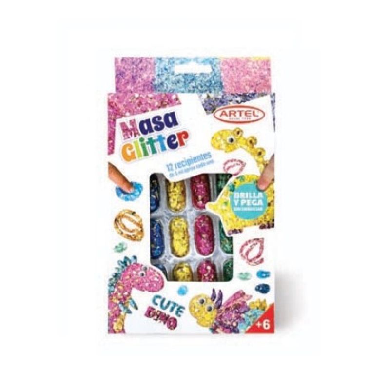 ARTEL - Set 12 Masas Glitter