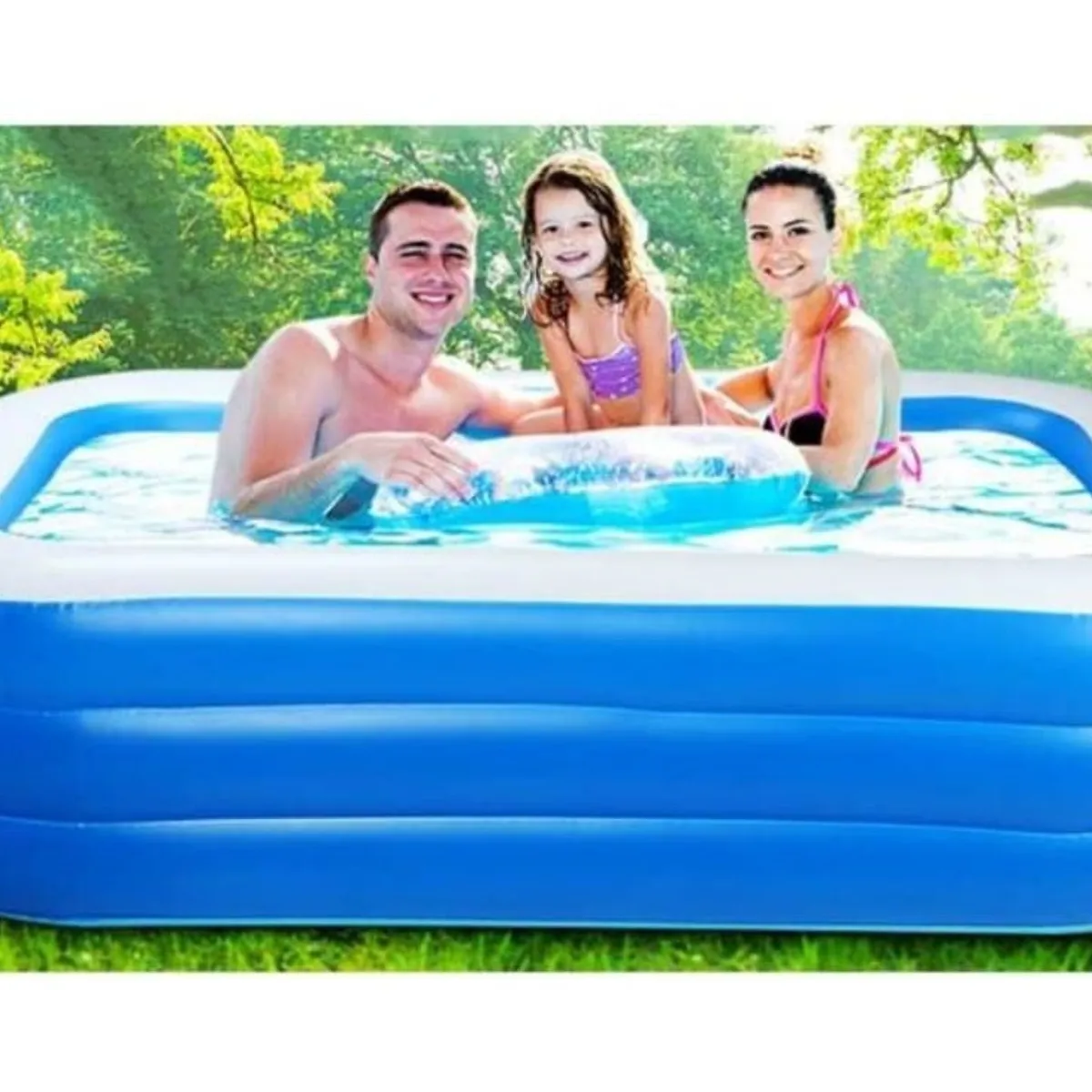 GENERICO - Piscinas Rectangular 210cm Piscina Familiar Piscina Inflable