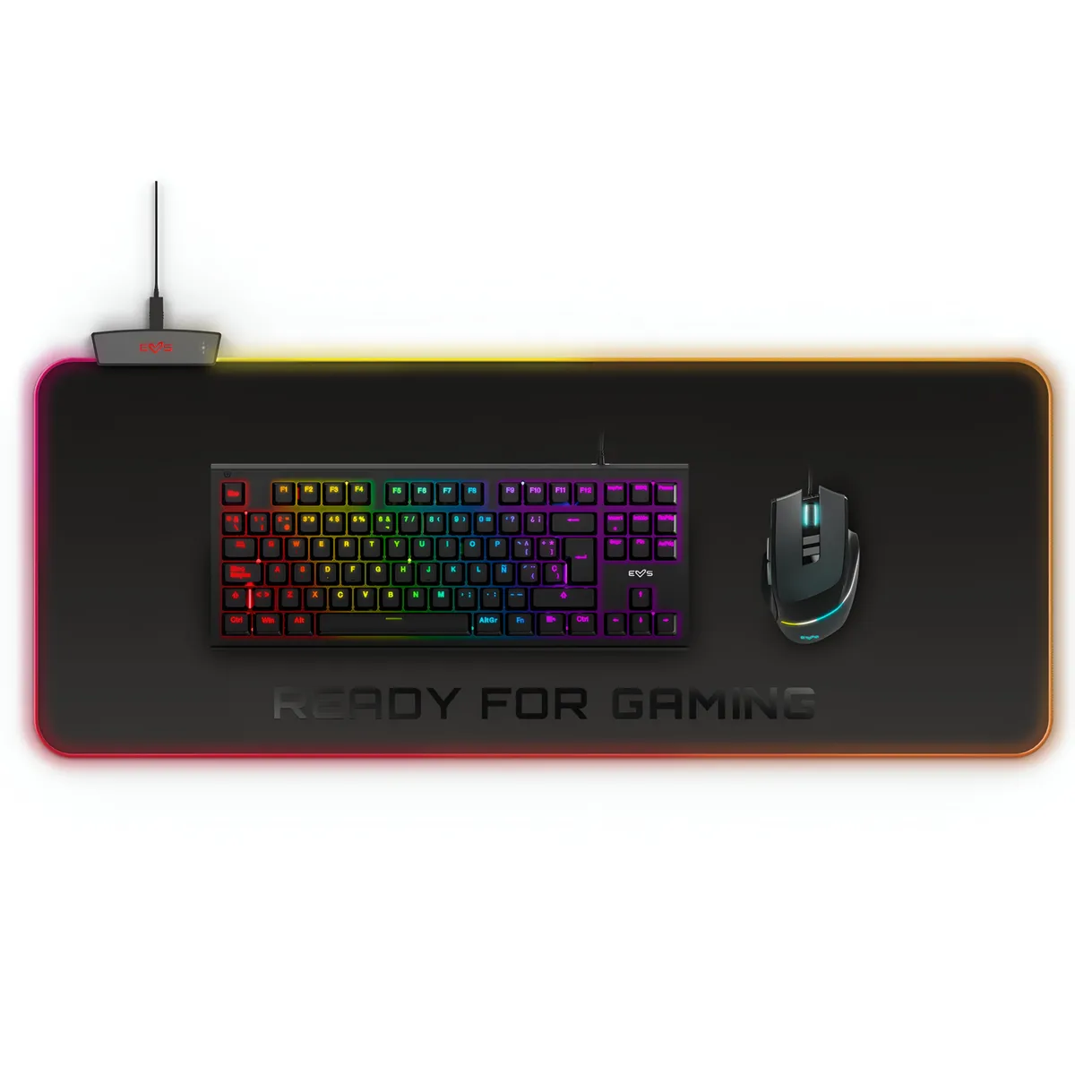 Mouse Pad RGB Premium Line Energy Sistem XXL ESG P5 80X30cm, marca ENERGY SISTEM - Foto 2