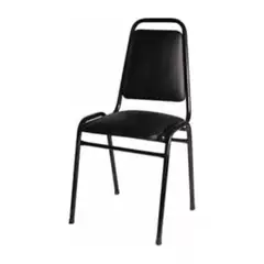 GENERICO - Pack Silla Auditorio Eco Cuero Ideamarketspa 6 Unidades