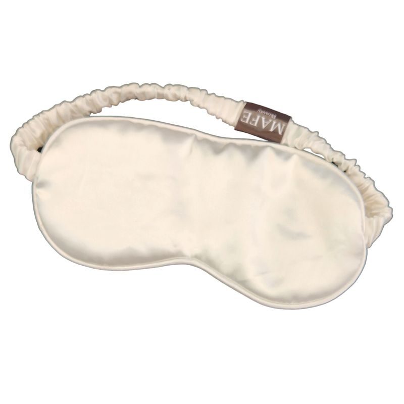 GENERICO - 2X Antifaz de seda Mulberry 100 Natural.