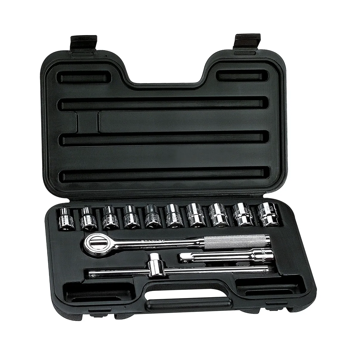 STANLEY - Juego de Dados Mando 1/2" 14 Piezas STANLEY 86-501