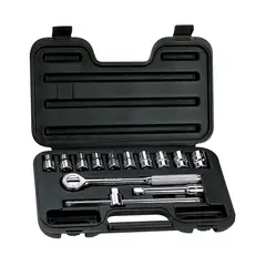 STANLEY - Juego de Dados Mando 1/2" 14 Piezas 86-501