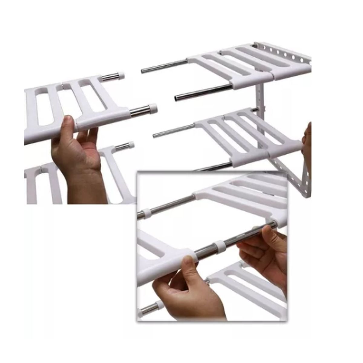 ESHOPANGIE - Organizador Estantes De Cocina Multiuso Organizador De Olla