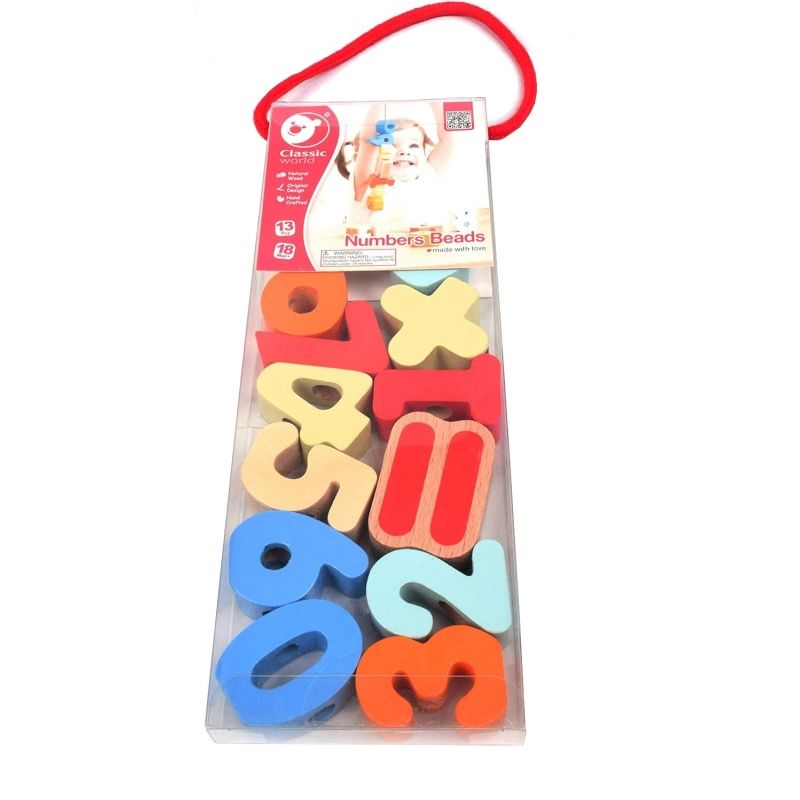 GENERICO - CLASSICWORLD 53795 NUMBERS BEADS