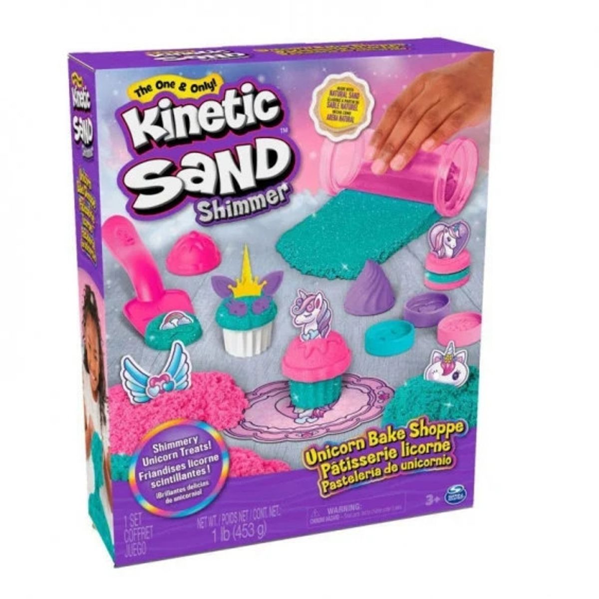 GENERICO - IMEX 6065201 KINETIC SAND PASTELERIA DE UNICORNIO