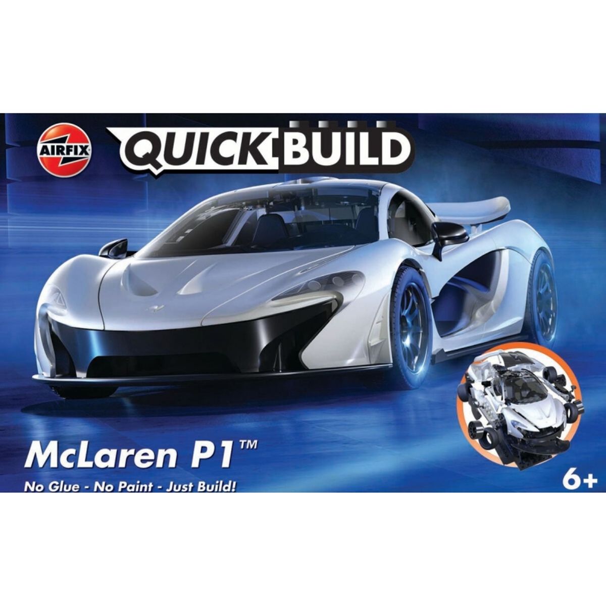GENERICO - AIRFIX J6028 QUICKBUILD MCLAREN P1