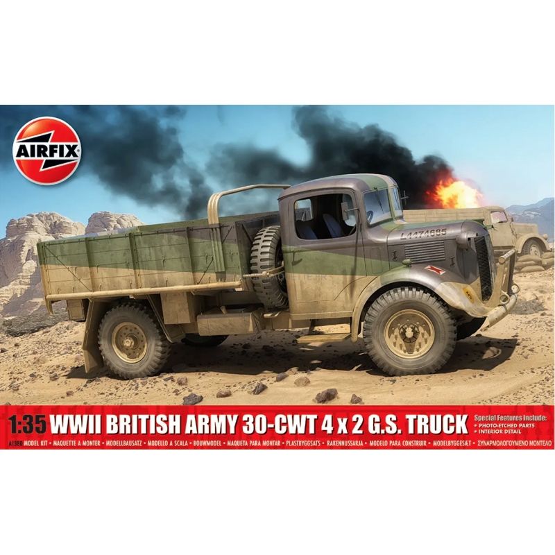 GENERICO - AIRFIX 01380 1:35 WWII BRITISH ARMY 30 - CWT