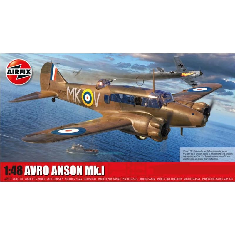 GENERICO - AIRFIX 09191 1-48 AVRO ANSON MK1
