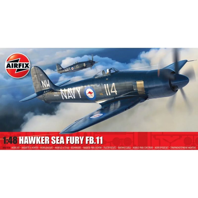 GENERICO - AIRFIX 06105 1-48 HAWKER SEA FURY FB 11