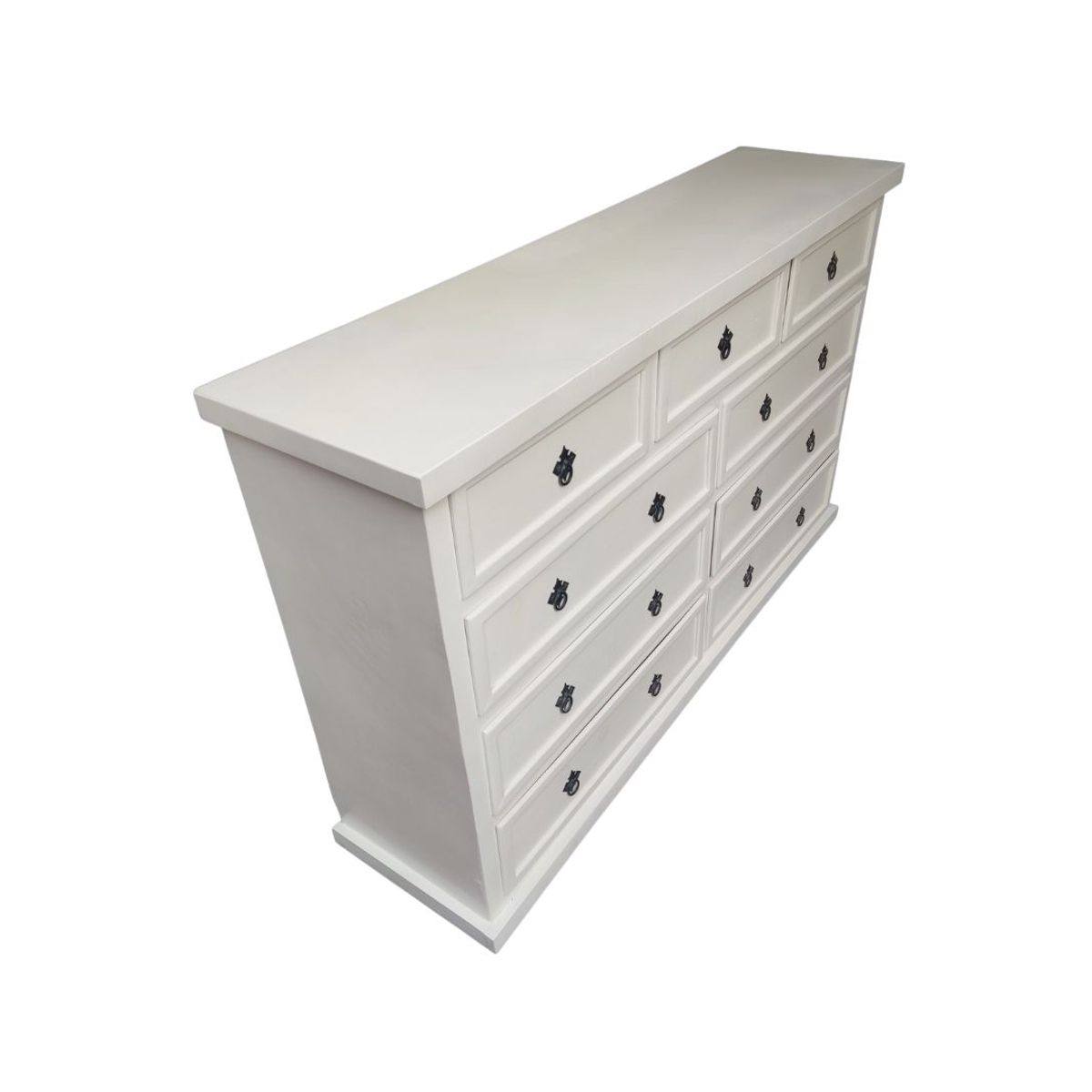 CASAHOGGAR - Comoda Rustica Blanca 150 Consenza