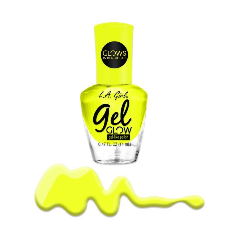 L A COLORS - ESMALTE EN GEL BRILLANTE L.A GIRL - 739 LED GLARE