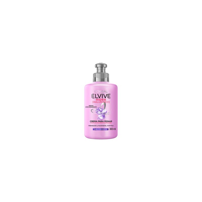 ELVIVE - Crema Para Peinar Hidra Hialuronico Elvive 300 ml ELVIVE