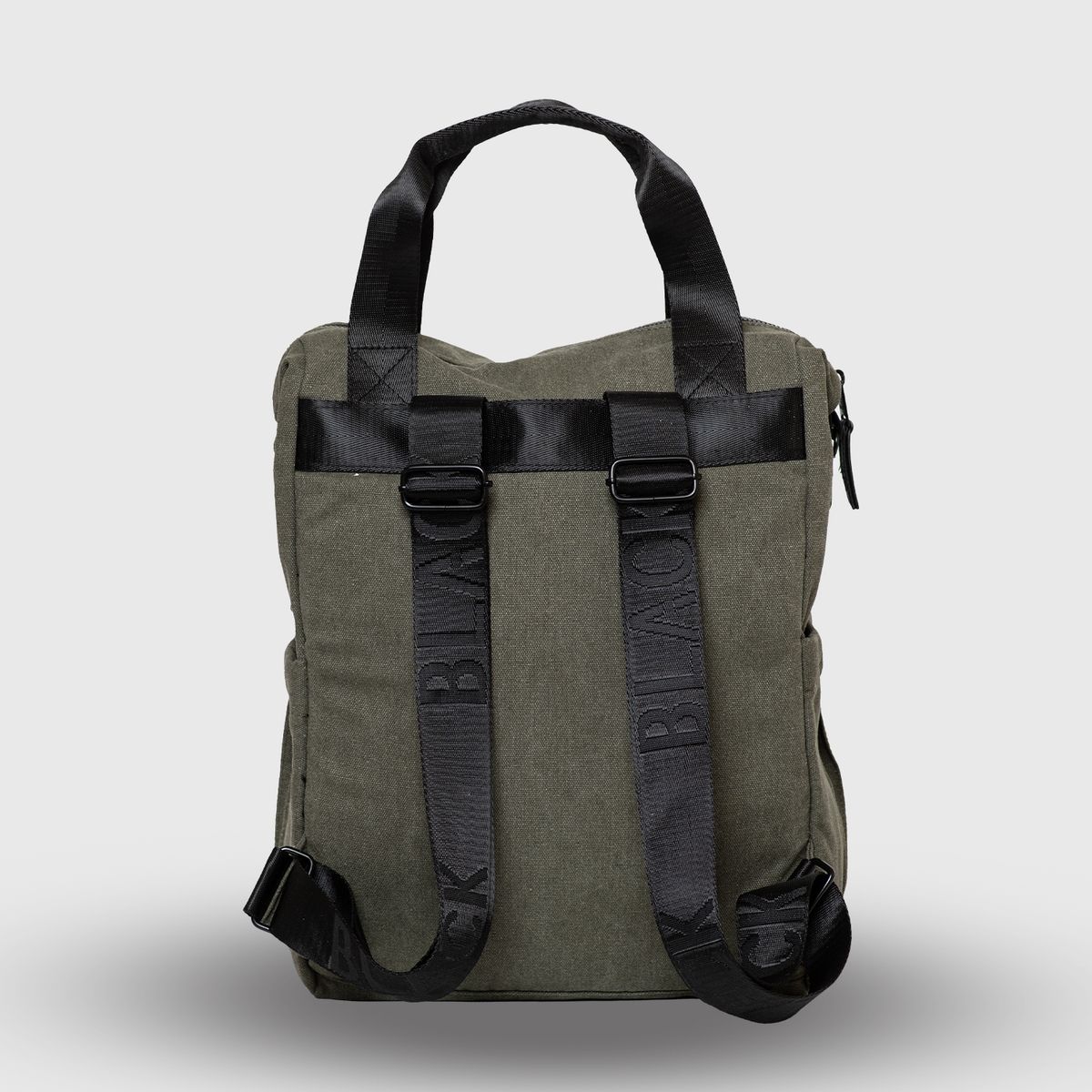 BLACK - Mochila Canvas Moss Black Bubba
