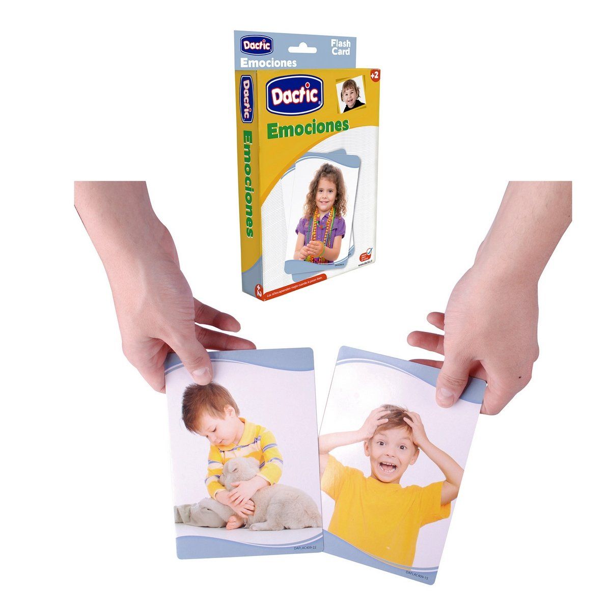 DACTIC - Cartas DACTIC emociones set terapéutico 56 láminas