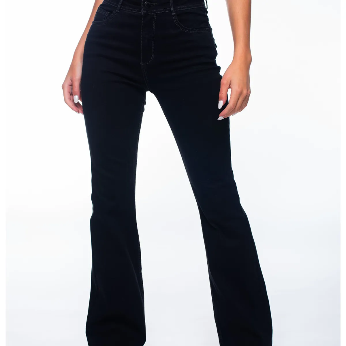 EFESIS - Jeans Flare Tiro Medio Mujer Efesis