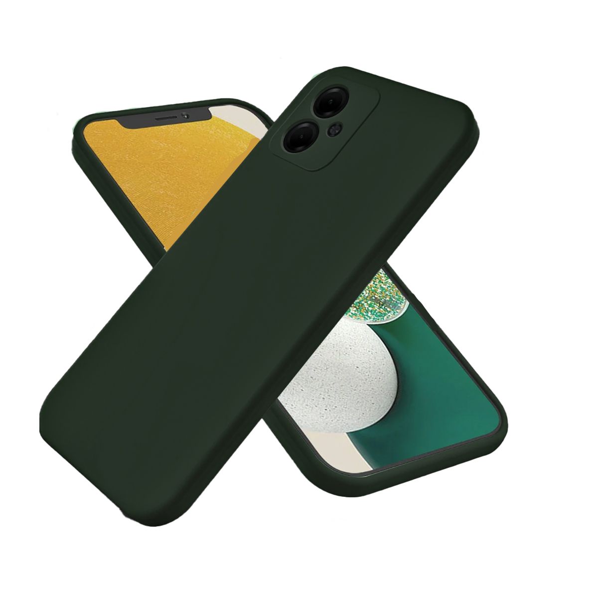 JOIGO - Carcasa Para Motorola G54 Goma Verde