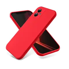 JOIGO - Carcasa Funda Para Motorola G84 Goma Rojo.