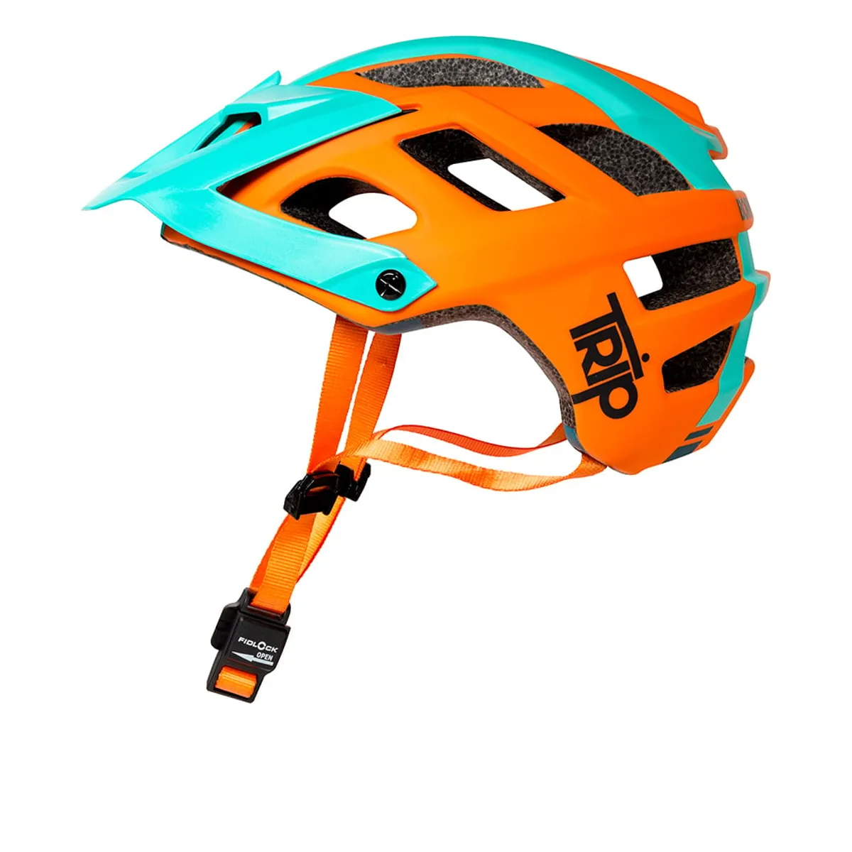 TRIP - CASCO TRIP ENDURO ORANGE BLUE - TALLA L-XL