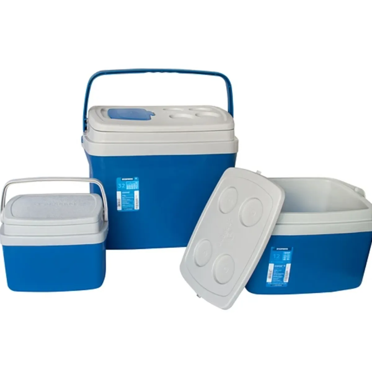 KIDSCOOL - SET 3 COOLER AZUL 32L. 12L Y 5L - KIDSCOOL - 5051.55