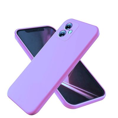 Joigo Carcasa Para Motorola G54 Goma Lila