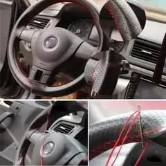 GENERICO - Funda Cubre Volante Cosido Antirresbalante 37-38CM